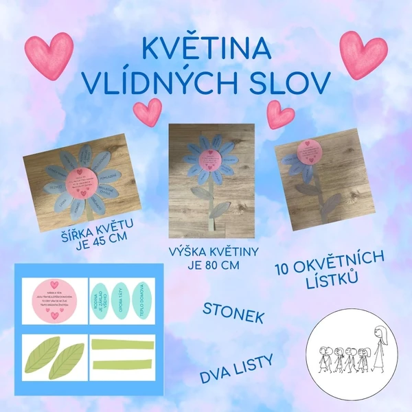 Květina vlídných slov