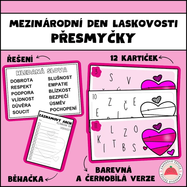 Mezinárodní den laskavosti - přesmyčky
