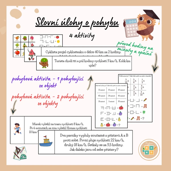 Slovní úlohy - pohyb
