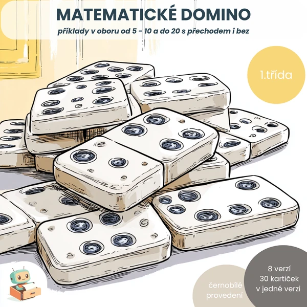Matematické domino - 1. třída