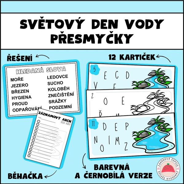 Světový den vody - přesmyčky