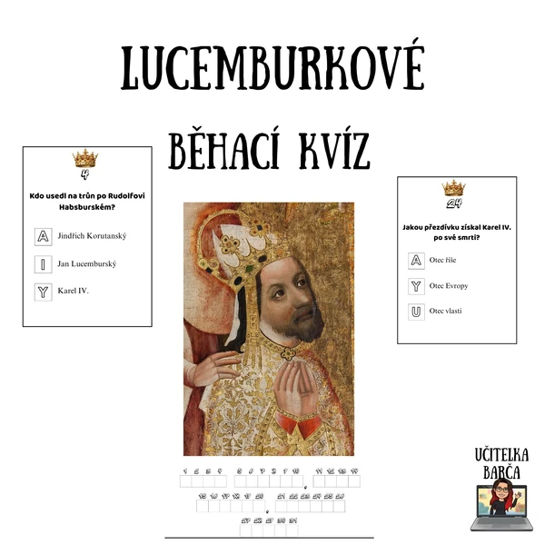 Běhací kvíz - Lucemburkové
