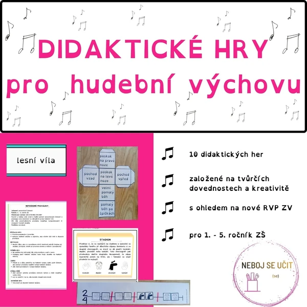 Didaktické hry pro hudební výchovu