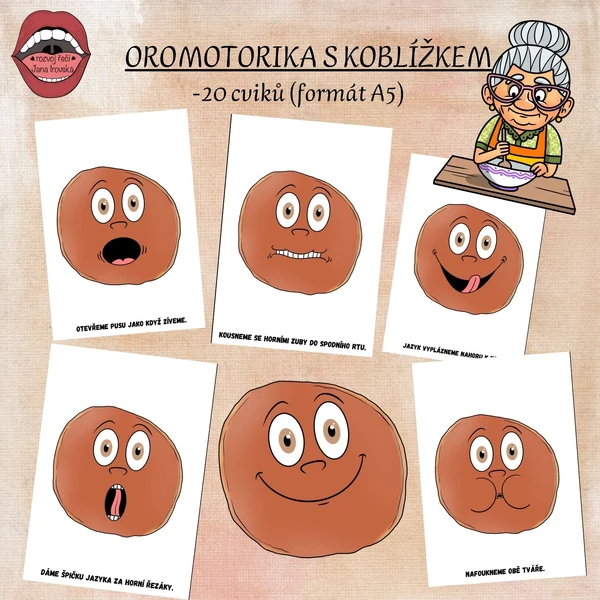 OROMOTORIKA S KOBLÍŽKEM