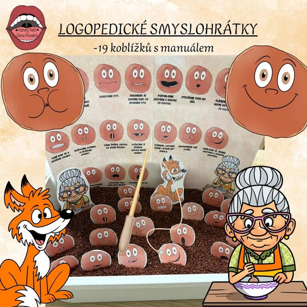 LOGOPEDICKÉ SMYSLOHRÁTKY: KOBLÍŽEK
