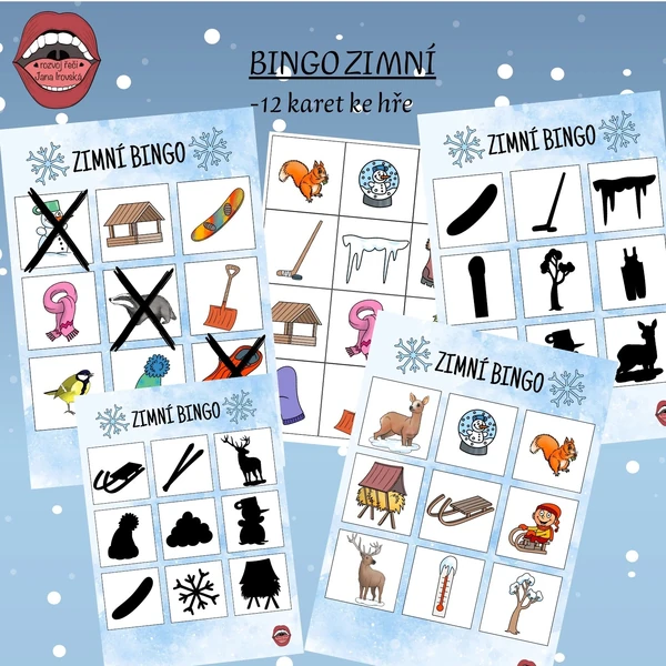 ZIMNÍ BINGO