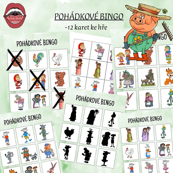 POHÁDKOVÉ BINGO