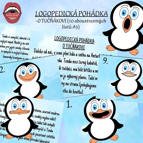 LOGOPEDICKÁ POHÁDKA: O TUČŇÁKOVI