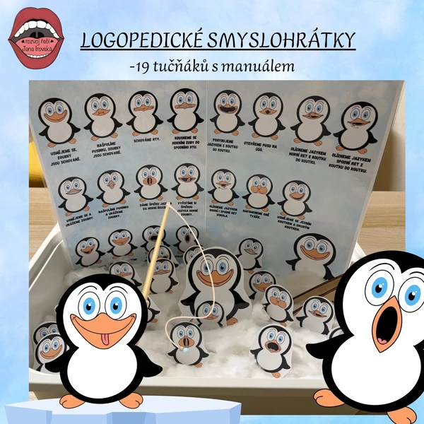 LOGOPEDICKÉ SMYSLOHRÁTKY TUČŇÁCI