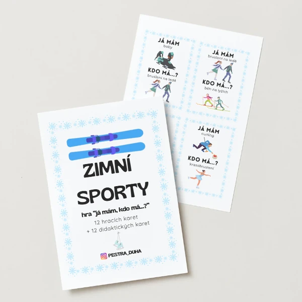 Zimní sporty - já mám, kdo má?