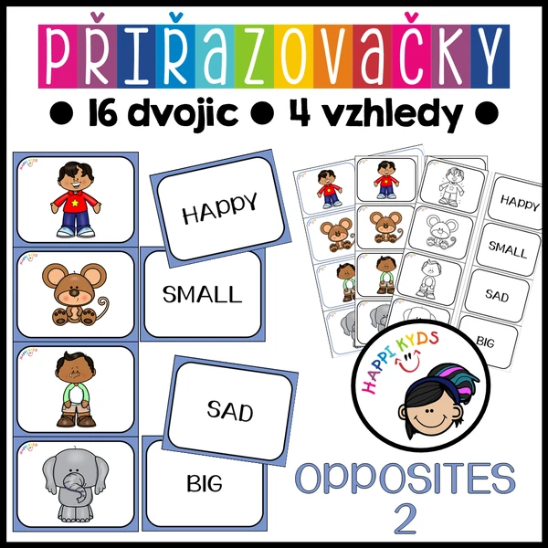 Přiřazovačky - OPPOSITES 2