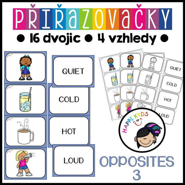 Přiřazovačky - OPPOSITES 3