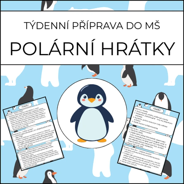 Polární hrátky: týdenní příprava do MŠ