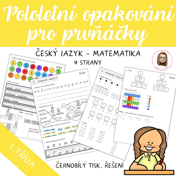 1.TŘÍDA - pololetní opakování