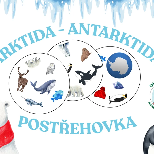 Postřehovka- Arktida, Antarktida