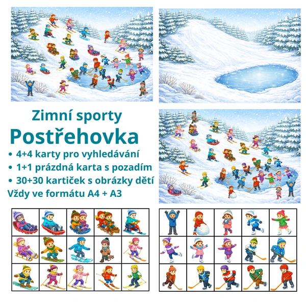 Postřehovka - zimní sporty