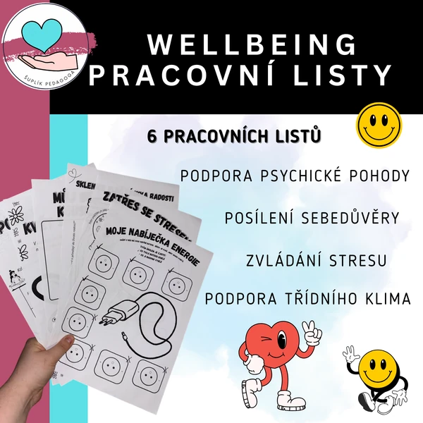 Wellbeing pracovní listy