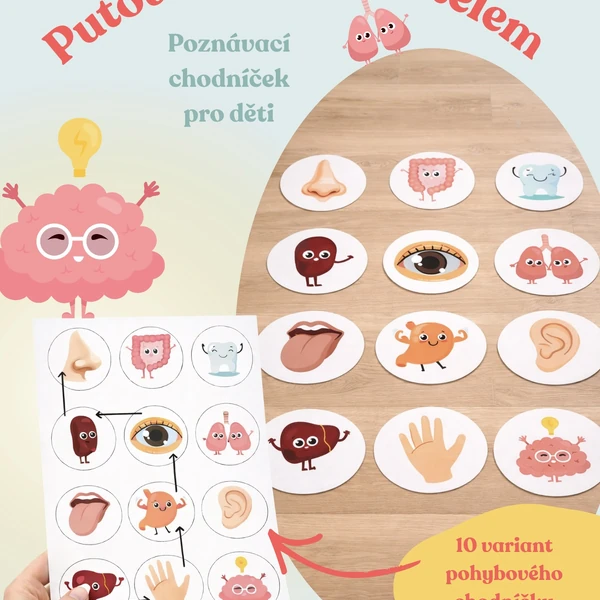 Putování lidským tělem- Chodníček