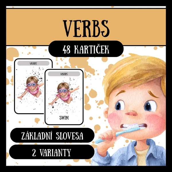 Slovesa - verbs (present simple / continuous) 