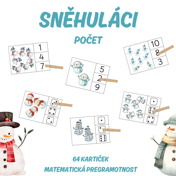 SNĚHULÁCI - počet