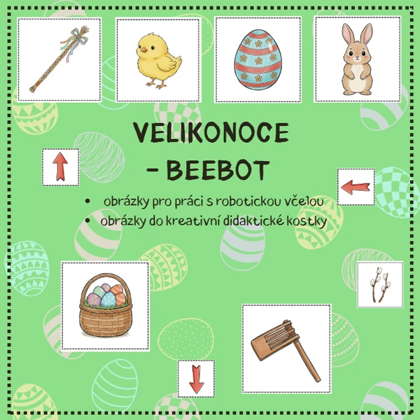 VELIKONOCE - didaktická včelka Beebot