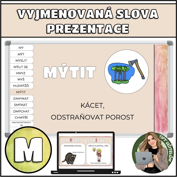 Vyjmenovaná slova po M - prezentace