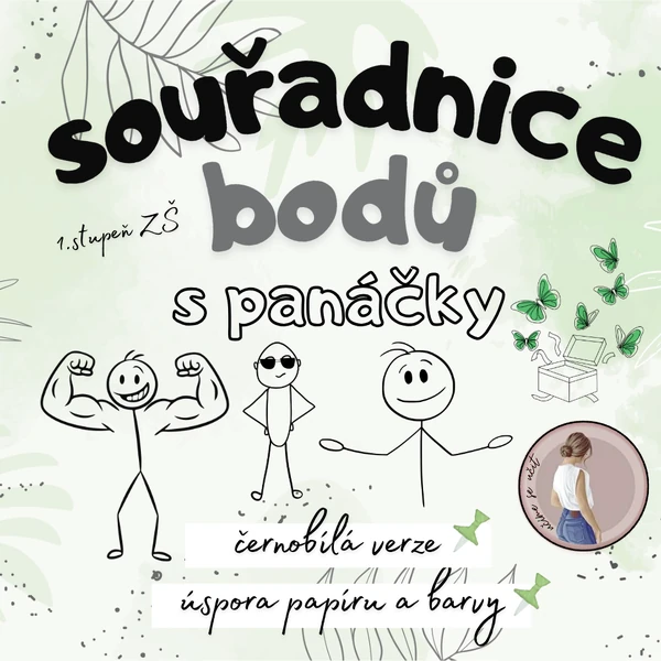 Souřadnice bodů s panáčky
