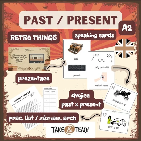 PAST SIMPLE X PRESENT SIMPLE - USED TO - RETRO THINGS - KDYSI A TEĎ
