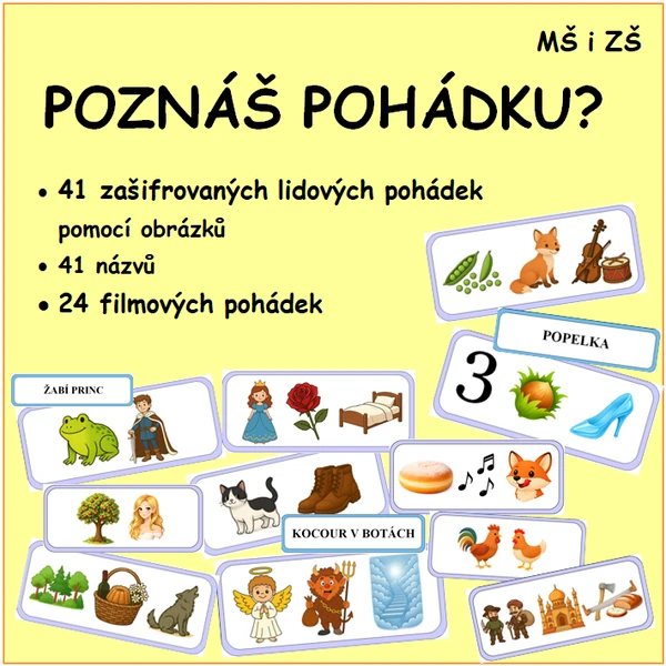 POZNÁŠ POHÁDKU?