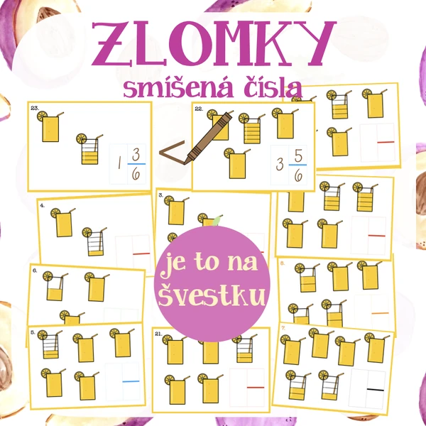 ZLOMKY - smíšená čísla