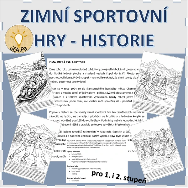 ZIMNÍ SPORTOVNÍ HRY - HISTORIE