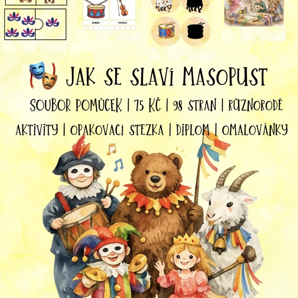 🎭 Jak se slaví masopust