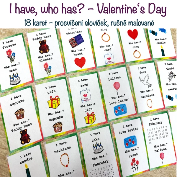 I have, who has? St. Valentine's Day