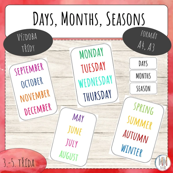Days, Months, Seasons