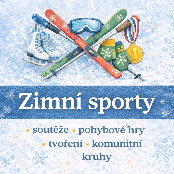 Zimní sporty - týdenní plán (nejen) do družiny