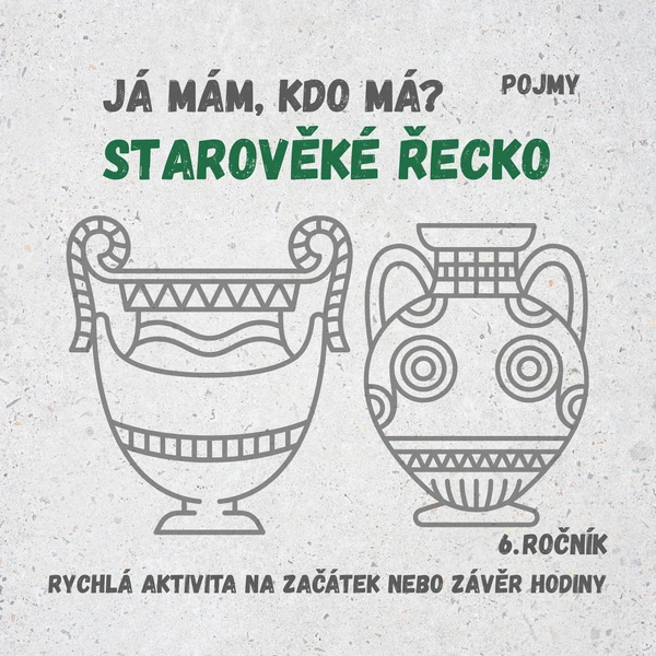 Starověké Řecko - pojmy