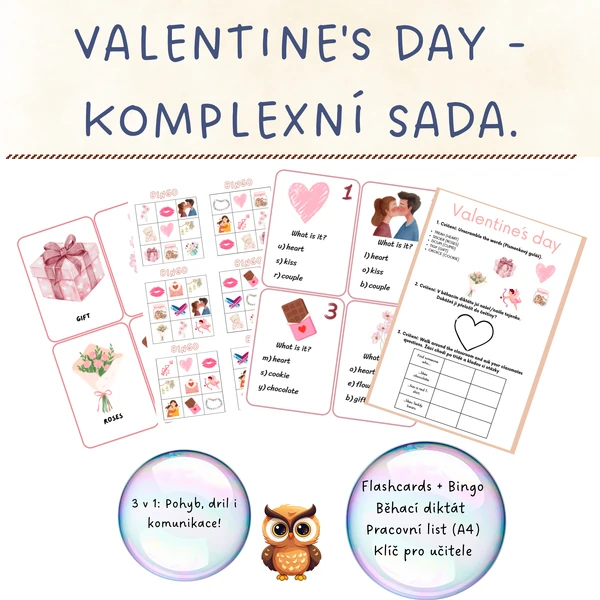 VALENTINE'S DAY - KOMPLEXNÍ SADA.