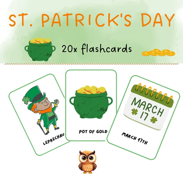St. Patrick's Day – Angličtina (Flashcards)