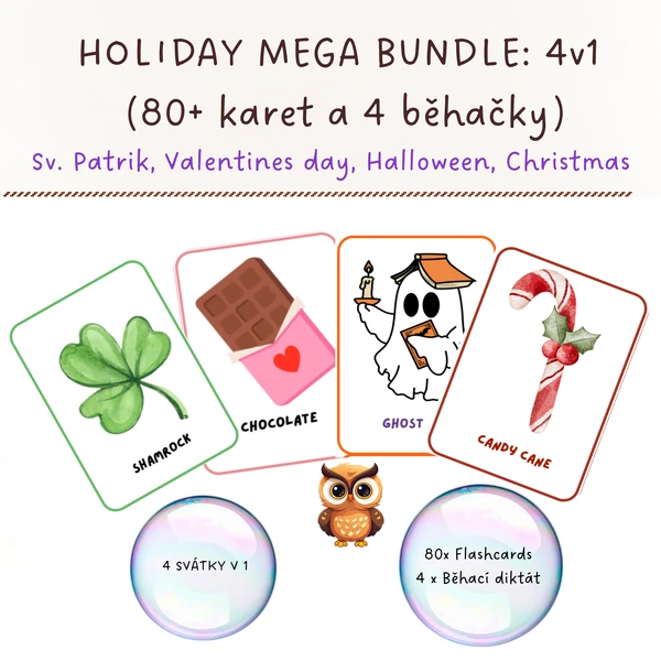 HOLIDAY ACTION PACK: Velká sada 4v1