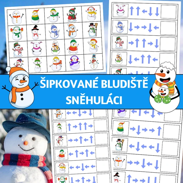 Šipkované bludiště: Sněhuláci