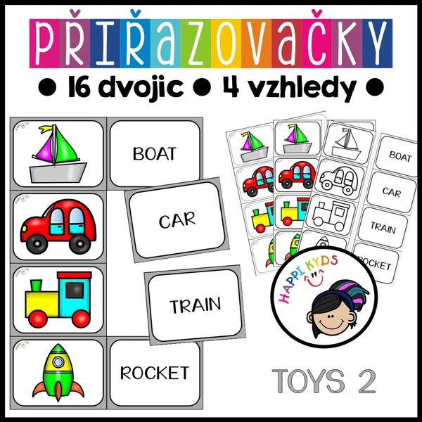 Přiřazovačky - TOYS 2