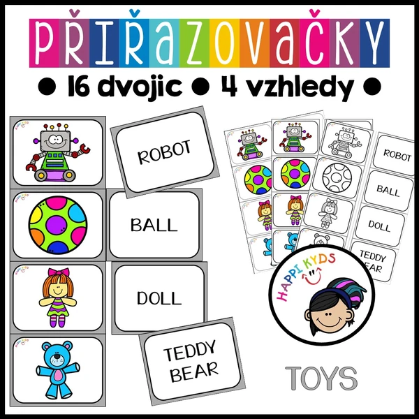 Přiřazovačky - TOYS