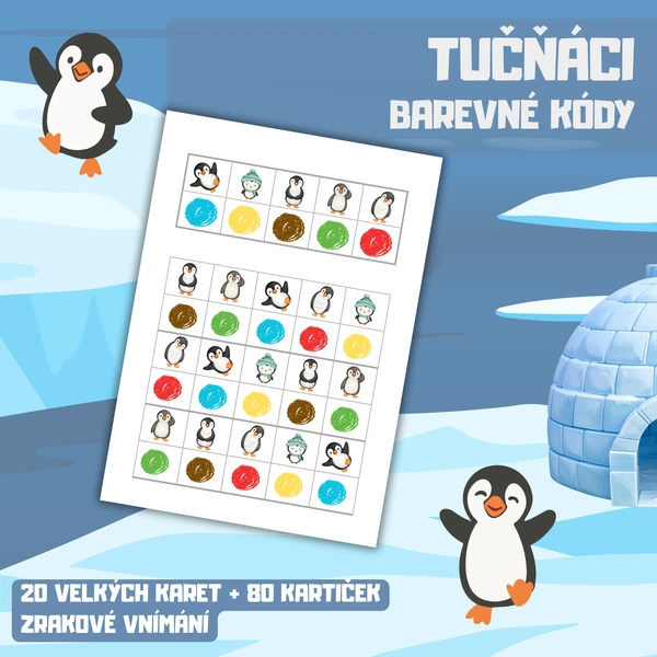 TUČŇÁCI- barevné kódy