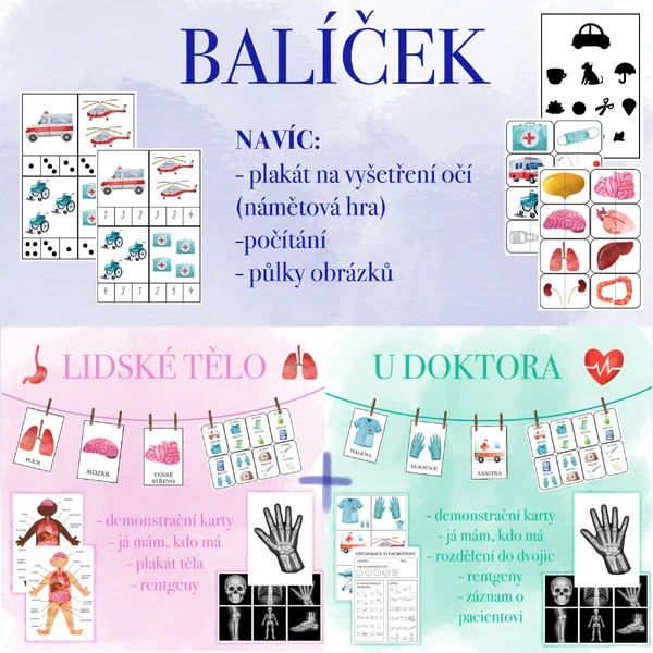 Balíček - Lidské tělo, U doktora