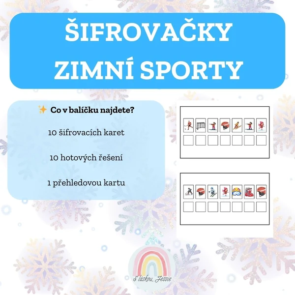 Šifrovačky zimní sporty