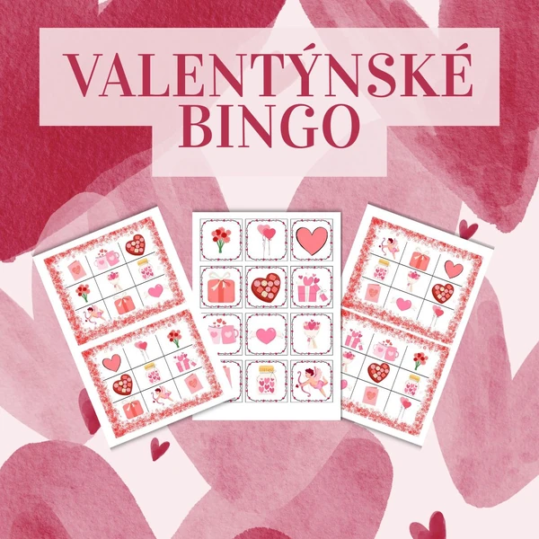 Valentýnské bingo