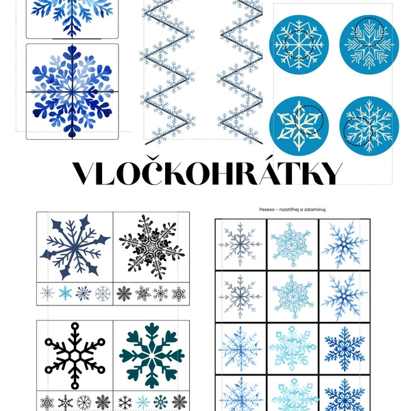 Vločkohrátky pro předškoláky