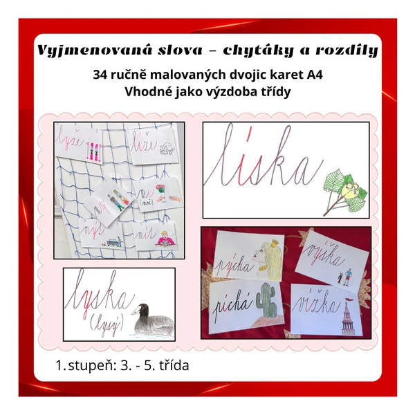 Vyjmenovaná slova - chytáky a rozdíly