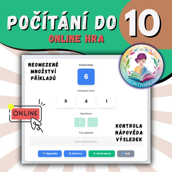 POČÍTÁNÍ DO 10 online