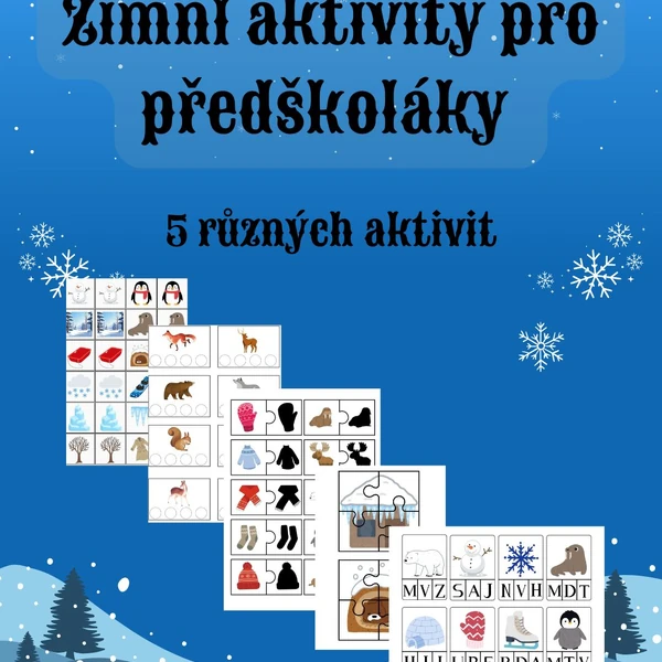 Mix aktivit pro předškoláky